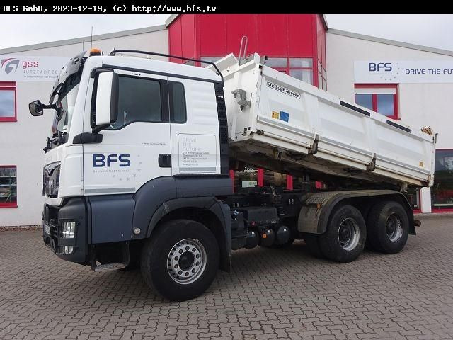 MAN TGS 26.500 6x4 BB MEILLER Bordmatik links, Motor - Camião basculante: foto 2 MAN TGS 26.500 6x4 BB MEILLER Bordmatik links, Motor - Camião basculante: foto 2