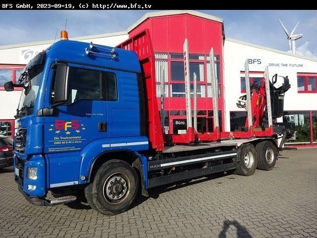 MAN TGS 26.500 6x4H-4BL Kurzholz - Camião de transporte de madeira: foto 2 MAN TGS 26.500 6x4H-4BL Kurzholz - Camião de transporte de madeira: foto 2