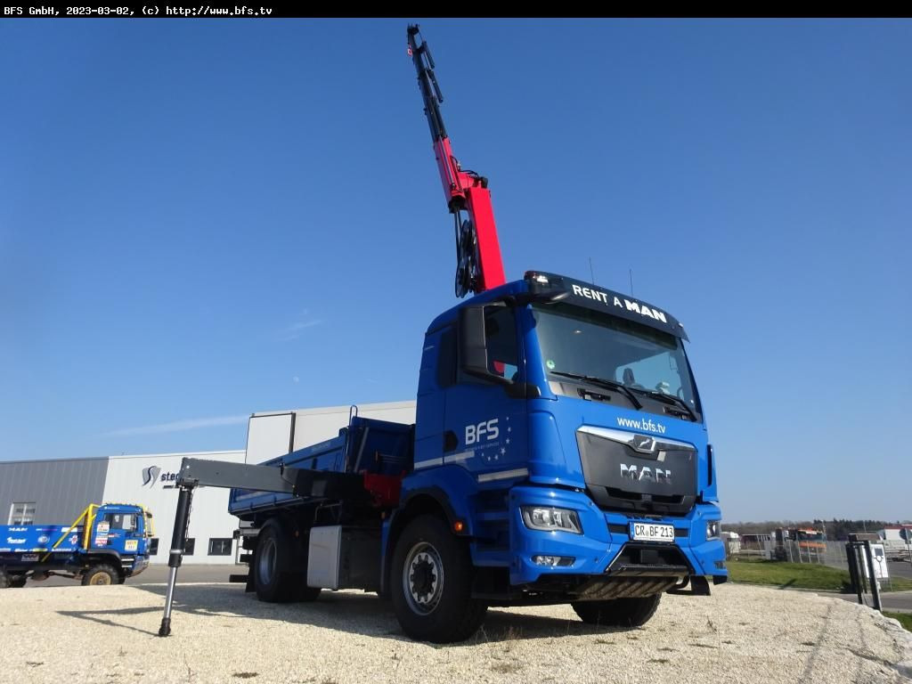 MAN TGS (TG3) 18.470 4x4H BL CH TG3 Hydrodrive, HMF, - Camião basculante: foto 2 MAN TGS (TG3) 18.470 4x4H BL CH TG3 Hydrodrive, HMF, - Camião basculante: foto 2