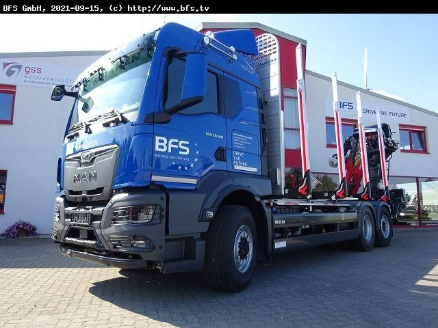 MAN TGS (TG3) 26.510 6x4H-4 BL CH Kurzholz Bio Öl - Camião de transporte de madeira: foto 1 MAN TGS (TG3) 26.510 6x4H-4 BL CH Kurzholz Bio Öl - Camião de transporte de madeira: foto 1