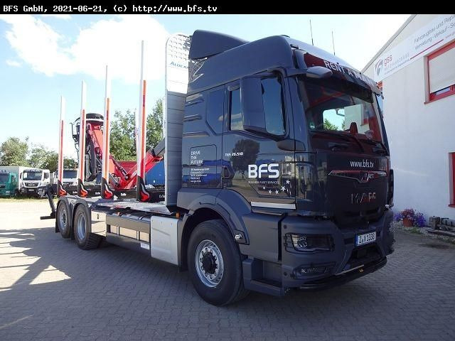 MAN TGS (TG3) 26.510 6x4H-4 BL CH Kurzholz Bio Öl - Camião de transporte de madeira: foto 4 MAN TGS (TG3) 26.510 6x4H-4 BL CH Kurzholz Bio Öl - Camião de transporte de madeira: foto 4