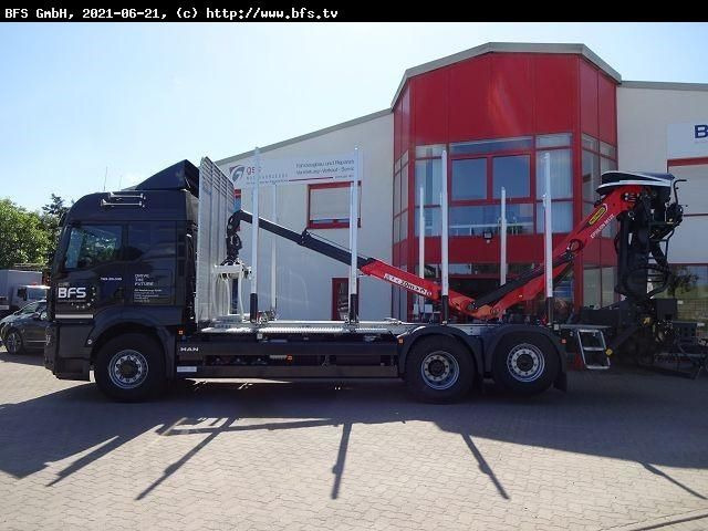 MAN TGS (TG3) 26.510 6x4H-4 BL CH Kurzholz Bio Öl - Camião de transporte de madeira: foto 2 MAN TGS (TG3) 26.510 6x4H-4 BL CH Kurzholz Bio Öl - Camião de transporte de madeira: foto 2