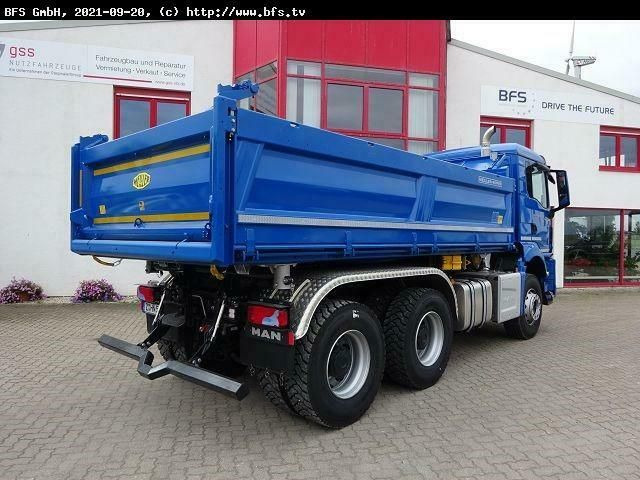 MAN TGS (TG3) 33.470 6x4 BB 3-Achsen, 3-Seiten Meill - Camião basculante: foto 3 MAN TGS (TG3) 33.470 6x4 BB 3-Achsen, 3-Seiten Meill - Camião basculante: foto 3
