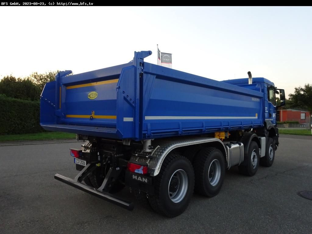 MAN TGS (TG3) 35.520 8x4 BB CH Bordmatik links, 3-Se - Camião basculante: foto 2 MAN TGS (TG3) 35.520 8x4 BB CH Bordmatik links, 3-Se - Camião basculante: foto 2