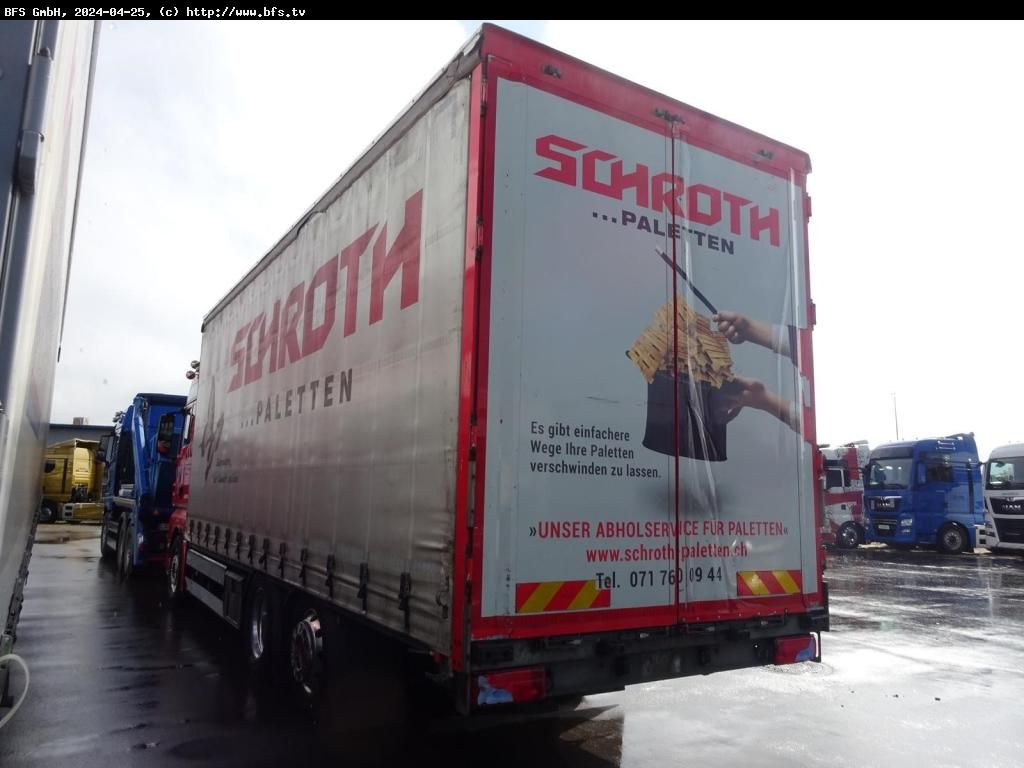 MAN TGX 26.440 6x2-2 LL lenk lift Achse Hub-Dach - Camião de lona: foto 2 MAN TGX 26.440 6x2-2 LL lenk lift Achse Hub-Dach - Camião de lona: foto 2