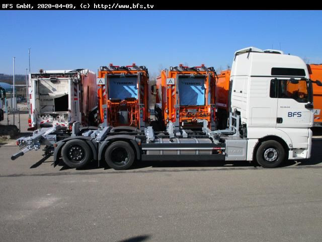 MAN TGX 26.510 6x2-2 LL Multiwechsler - Camião transportador de contêineres/ Caixa móvel: foto 2 MAN TGX 26.510 6x2-2 LL Multiwechsler - Camião transportador de contêineres/ Caixa móvel: foto 2