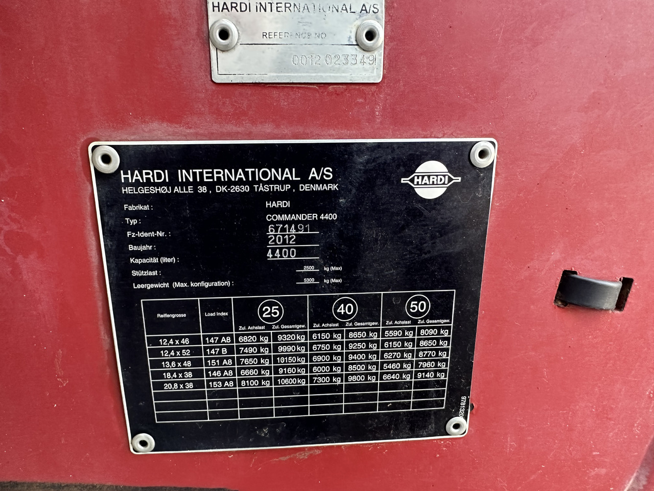 Pulverizador de arrastar Hardi Commander 4400 30m GPS: foto 12
