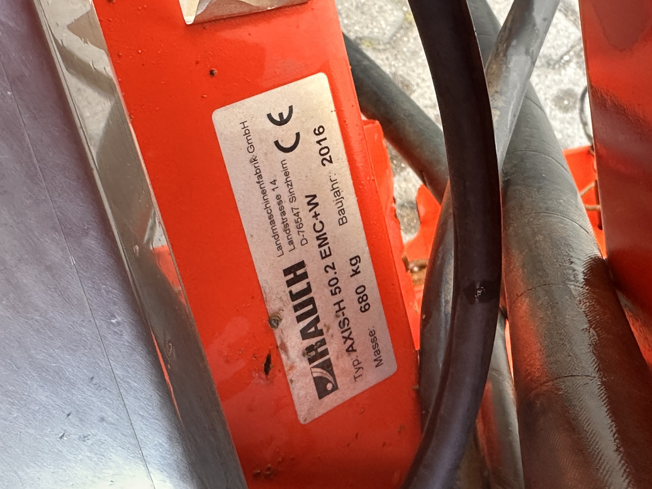 RAUCH AXIS-H 50.2 EMC+W VariSpread Dynamic GPS CCI 1200 IsoBus - Distribuidor de fertilizantes: foto 5 RAUCH AXIS-H 50.2 EMC+W VariSpread Dynamic GPS CCI 1200 IsoBus - Distribuidor de fertilizantes: foto 5