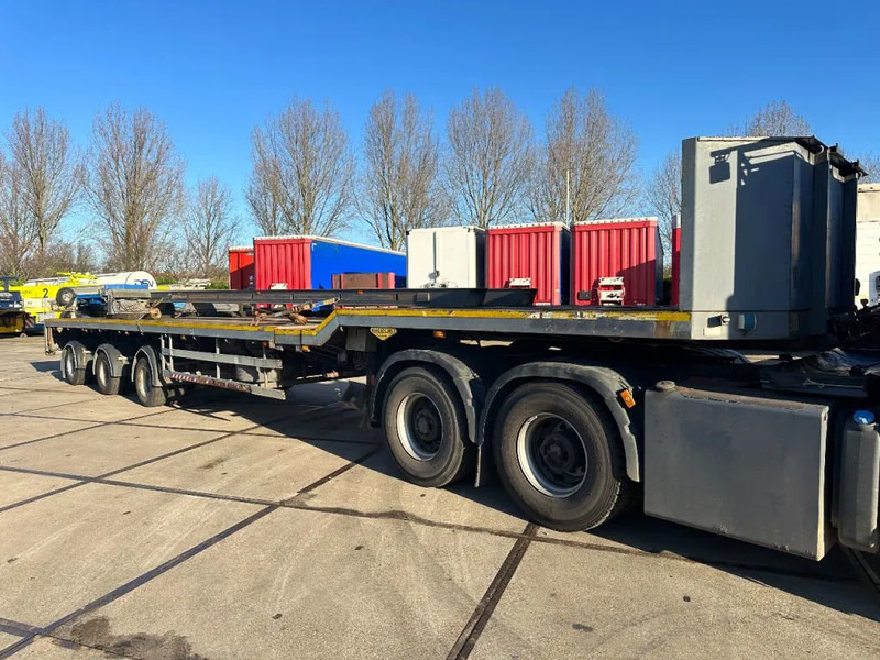 Broshuis 3 X EXTENDABLE TOTALE 42 M + EXTENSION TRACK DEFECTIVE - Semi-reboque baixa: foto 4 Broshuis 3 X EXTENDABLE TOTALE 42 M + EXTENSION TRACK DEFECTIVE - Semi-reboque baixa: foto 4
