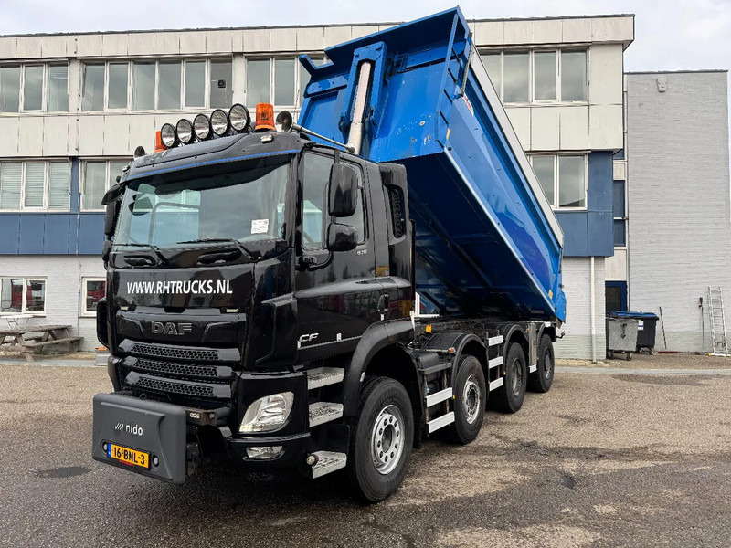 DAF CF 530 8X4 - FULL STEEL SUSP. - BIG AXLES + HYVA TIPPER - Camião basculante: foto 1 DAF CF 530 8X4 - FULL STEEL SUSP. - BIG AXLES + HYVA TIPPER - Camião basculante: foto 1