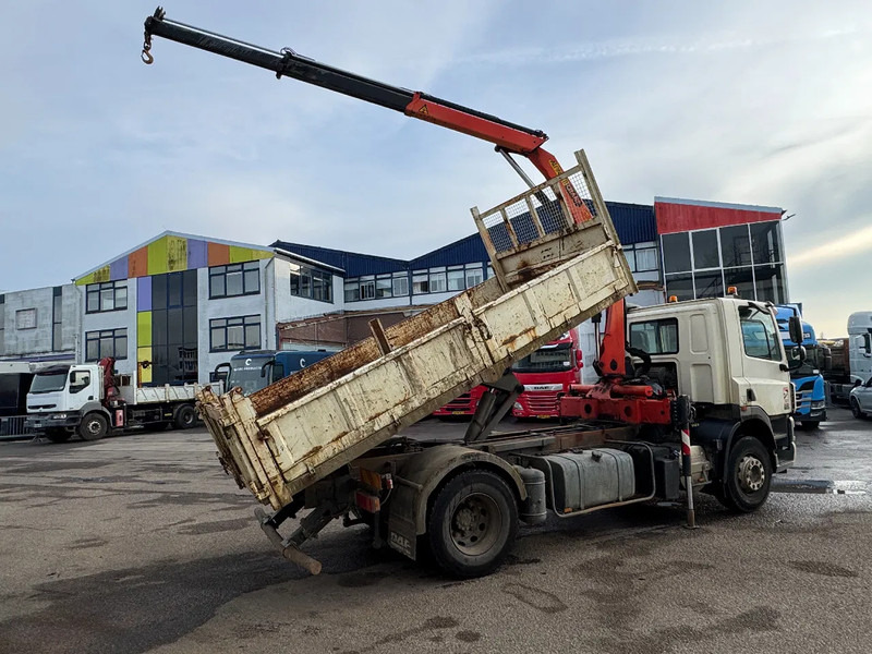 DAF CF 85.410 4X2 PALFINGER PK 12000 + KIPPER - Camião basculante, Camião grua: foto 3 DAF CF 85.410 4X2 PALFINGER PK 12000 + KIPPER - Camião basculante, Camião grua: foto 3