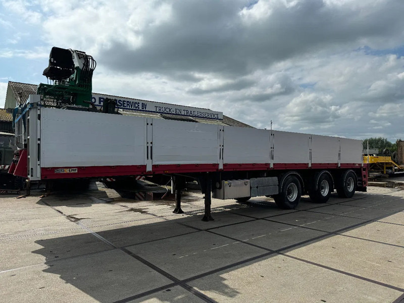 Floor FLO 18 30 S2 + KENNIS CRANE 3X STEERING AXLE - Semi-reboque plataforma/ Caixa aberta: foto 3 Floor FLO 18 30 S2 + KENNIS CRANE 3X STEERING AXLE - Semi-reboque plataforma/ Caixa aberta: foto 3