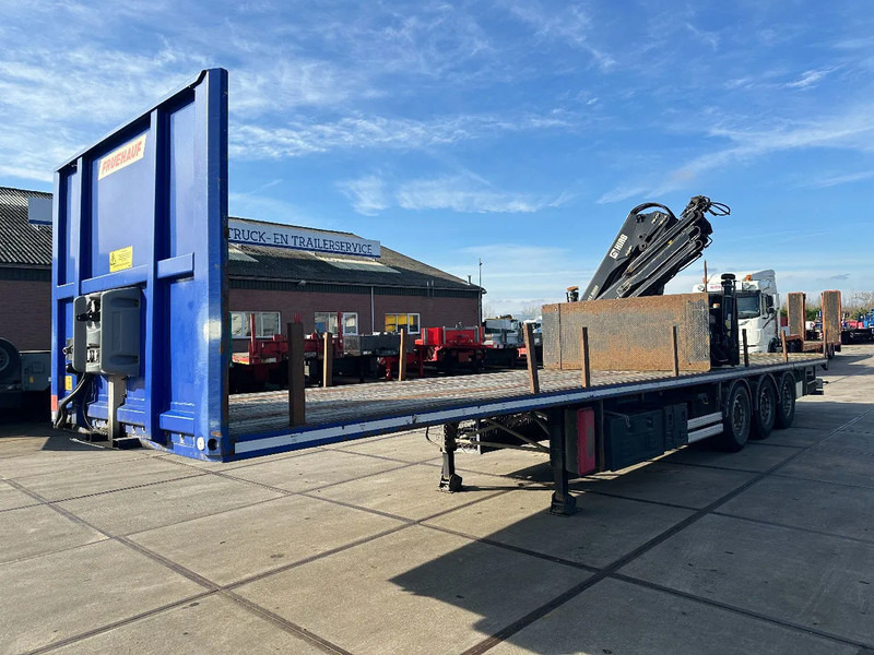 Fruehauf MET HIAB 122E-3 REMOTE CONTROLE, 2014 - Semi-reboque plataforma/ Caixa aberta: foto 5 Fruehauf MET HIAB 122E-3 REMOTE CONTROLE, 2014 - Semi-reboque plataforma/ Caixa aberta: foto 5