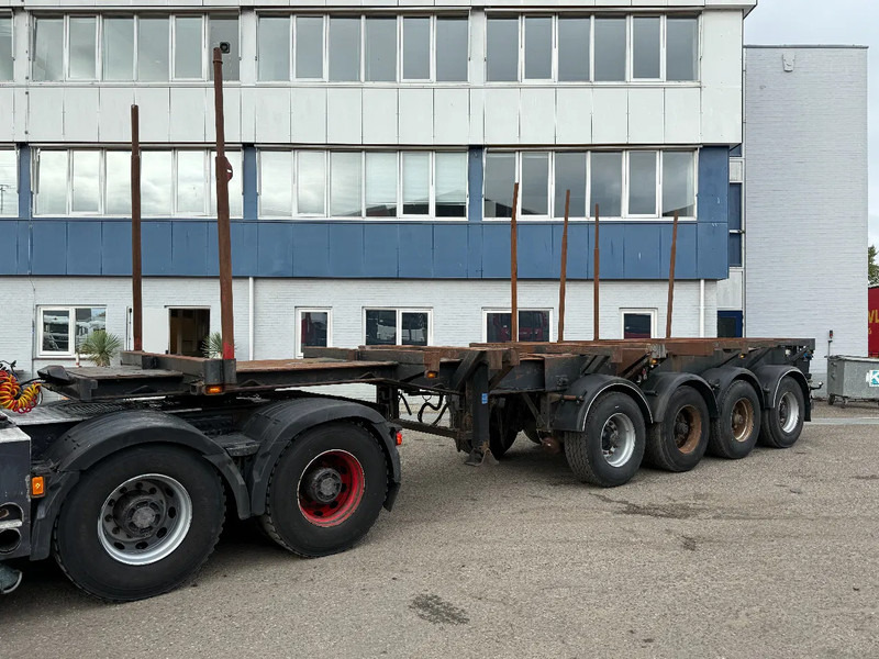 KEL-BERG 4 AXLE - BPW - EXTENDABLE - HOLZ/WOOD/HOUT - Semi-reboque transporte de madeira: foto 1 KEL-BERG 4 AXLE - BPW - EXTENDABLE - HOLZ/WOOD/HOUT - Semi-reboque transporte de madeira: foto 1