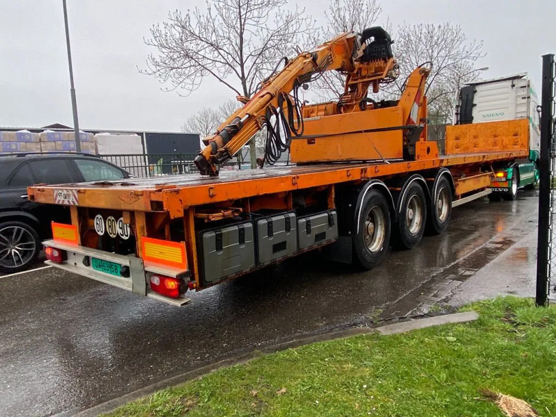 Kaiser KENNIS 14000 ROLLER CRANE HATZ ENGINE - Semi-reboque plataforma/ Caixa aberta: foto 2 Kaiser KENNIS 14000 ROLLER CRANE HATZ ENGINE - Semi-reboque plataforma/ Caixa aberta: foto 2