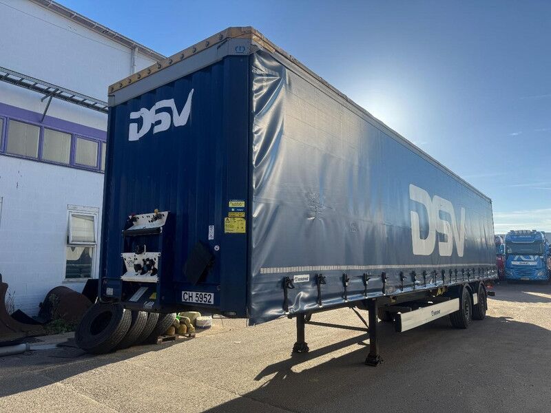 Krone 2 AXLE SAF + SLIDING ROOF - Semi-reboque de lona: foto 1 Krone 2 AXLE SAF + SLIDING ROOF - Semi-reboque de lona: foto 1