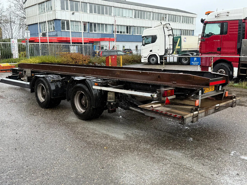 Reboque transportador de contêineres/ Caixa móvel Krone ZZF 18 + DHOLLANDIA LIFT 2.000 KG: foto 6