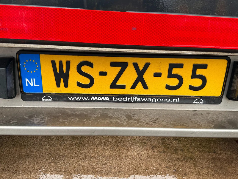 Reboque transportador de contêineres/ Caixa móvel Krone ZZF 18 + DHOLLANDIA LIFT 2.000 KG: foto 14