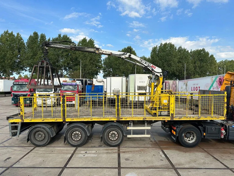 LAG HIAB ROLLER 130 R 2009 - Semi-reboque plataforma/ Caixa aberta: foto 1 LAG HIAB ROLLER 130 R 2009 - Semi-reboque plataforma/ Caixa aberta: foto 1