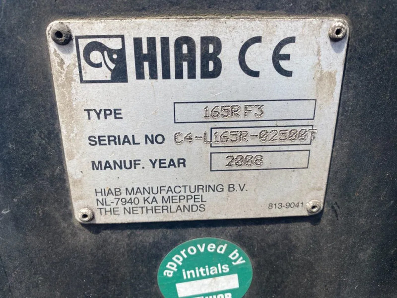 Semi-reboque plataforma/ Caixa aberta Lecitrailer MET HIAB R165 F3: foto 17