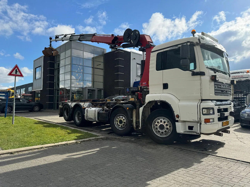 MAN TGA 35.440 8X2 - EURO 4 + HMF 2620K-RC 2018! + REMOTE + HYDRAUTO CABLE LIFT + LIFTING AXLE - Camião grua: foto 1 MAN TGA 35.440 8X2 - EURO 4 + HMF 2620K-RC 2018! + REMOTE + HYDRAUTO CABLE LIFT + LIFTING AXLE - Camião grua: foto 1