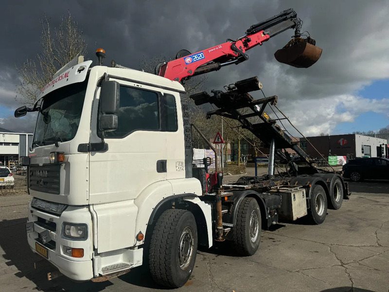 MAN TGA 35.440 8X2 - EURO 4 + HMF 2620K-RC 2018! + REMOTE + HYDRAUTO CABLE LIFT + LIFTING AXLE - Camião com sistema de cabo, Camião grua: foto 3 MAN TGA 35.440 8X2 - EURO 4 + HMF 2620K-RC 2018! + REMOTE + HYDRAUTO CABLE LIFT + LIFTING AXLE - Camião com sistema de cabo, Camião grua: foto 3