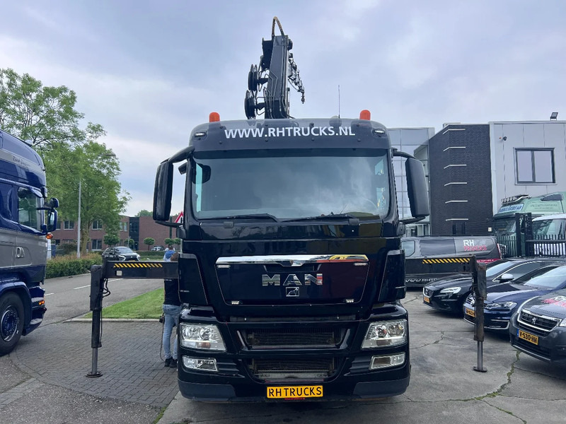 MAN TGS 35.440 8X2-4 + HIAB 220C-5 REMOTE + CABLE LIFT AUTOMATIC - Camião com sistema de cabo, Camião grua: foto 2 MAN TGS 35.440 8X2-4 + HIAB 220C-5 REMOTE + CABLE LIFT AUTOMATIC - Camião com sistema de cabo, Camião grua: foto 2
