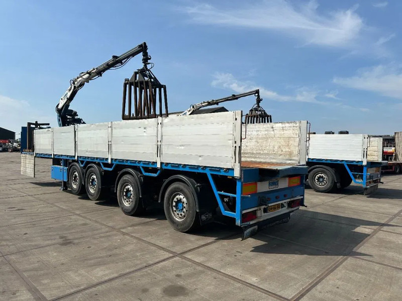 Pacton 4 X 4 ASSIGE MET KENNIS 14000 ROLLER KRAAN - Semi-reboque plataforma/ Caixa aberta: foto 2 Pacton 4 X 4 ASSIGE MET KENNIS 14000 ROLLER KRAAN - Semi-reboque plataforma/ Caixa aberta: foto 2