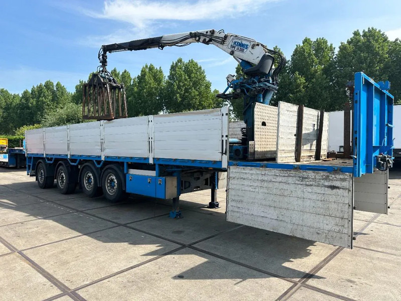 Pacton 4 X 4 ASSIGE MET KENNIS 14000 ROLLER KRAAN - Semi-reboque plataforma/ Caixa aberta: foto 4 Pacton 4 X 4 ASSIGE MET KENNIS 14000 ROLLER KRAAN - Semi-reboque plataforma/ Caixa aberta: foto 4