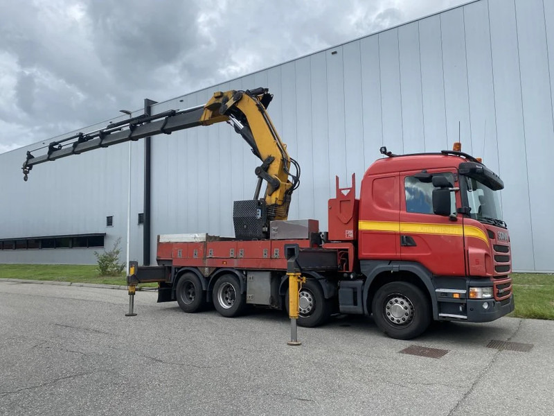 Scania G480 8X4 + EFFER 1250 6S + REMOTE + WINCH - 6+3 EXTENSIONS - Camião grua: foto 1 Scania G480 8X4 + EFFER 1250 6S + REMOTE + WINCH - 6+3 EXTENSIONS - Camião grua: foto 1