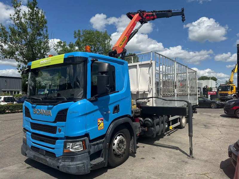 Scania P280 4X2 EURO 6 PALFINGER PK12002 + REMOTE CONTROL - Camião grua: foto 1 Scania P280 4X2 EURO 6 PALFINGER PK12002 + REMOTE CONTROL - Camião grua: foto 1