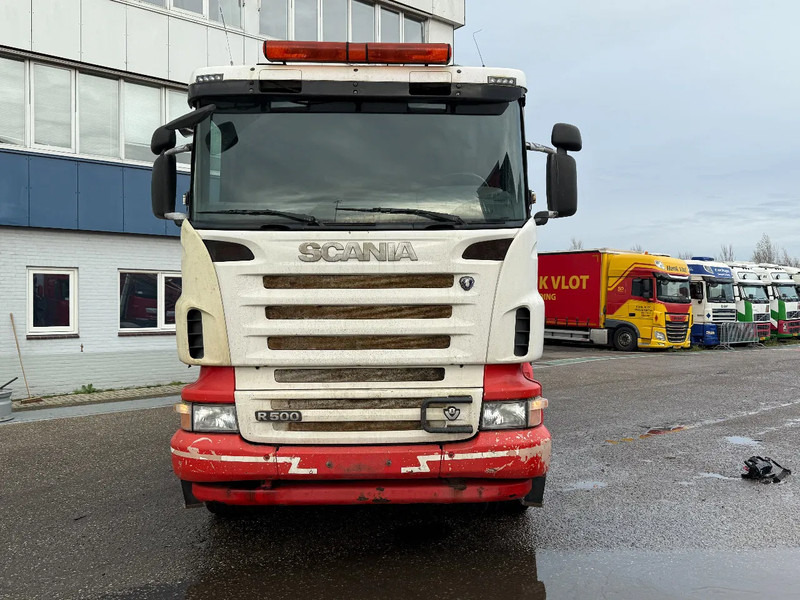 Scania R500 V8 8X4 + HIAB 220-5 + REMOTE + CABLELIFT - FULL STEEL SUSP. MANUAL GEAR. BIG AXLES - Camião com sistema de cabo, Camião grua: foto 5 Scania R500 V8 8X4 + HIAB 220-5 + REMOTE + CABLELIFT - FULL STEEL SUSP. MANUAL GEAR. BIG AXLES - Camião com sistema de cabo, Camião grua: foto 5