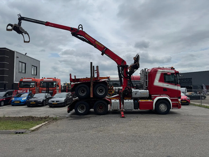 Scania R580 6X4 EPSILON S270L88 2 AXLE HANGER - Camião de transporte de madeira: foto 2 Scania R580 6X4 EPSILON S270L88 2 AXLE HANGER - Camião de transporte de madeira: foto 2