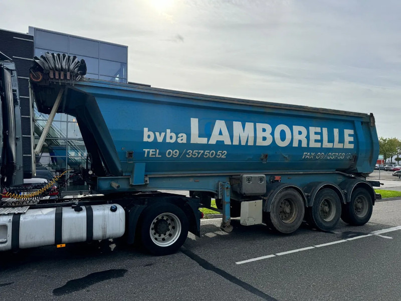 TURBO'S HOET KIPPER - 3 AXLE BPW + LIFTING AXLE + FULL ALU - Semi-reboque basculante: foto 1 TURBO'S HOET KIPPER - 3 AXLE BPW + LIFTING AXLE + FULL ALU - Semi-reboque basculante: foto 1
