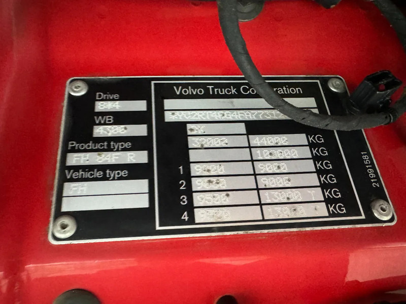 Tractor Volvo FH 500 8X4 - EURO 6 + HIAB 622 EP-6 HIPRO + REMOTE CONTROL: foto 15