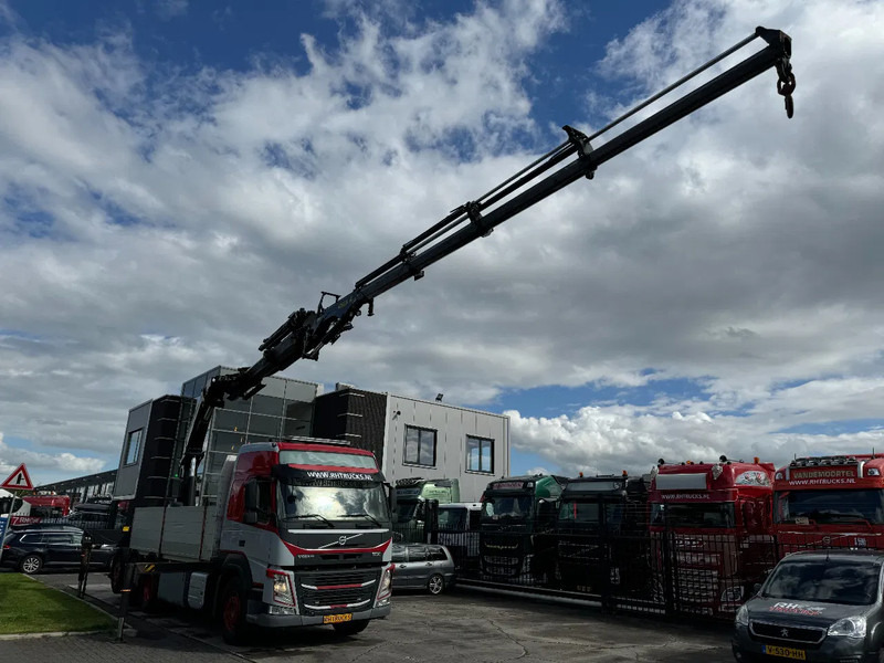 Volvo FMX 460 8X4 PALFINGER PK53002 + FLY JIP AN REMOTE CONTROLE, LAST AXEL STEERING - Camião de caixa aberta/ Plataforma, Camião grua: foto 4 Volvo FMX 460 8X4 PALFINGER PK53002 + FLY JIP AN REMOTE CONTROLE, LAST AXEL STEERING - Camião de caixa aberta/ Plataforma, Camião grua: foto 4