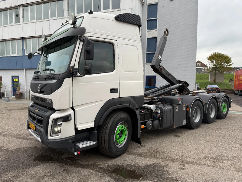 Volvo FMX 500 8x4 HOOKLIFT HIAB XR22SL61, LAST AXLE STEERING - Camião polibenne: foto 1 Volvo FMX 500 8x4 HOOKLIFT HIAB XR22SL61, LAST AXLE STEERING - Camião polibenne: foto 1