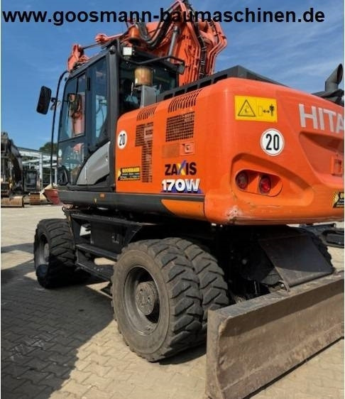HITACHI ZX 170W-6 - Escavadeira de rodas: foto 2 HITACHI ZX 170W-6 - Escavadeira de rodas: foto 2