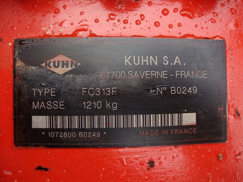 Kuhn FC 313 F - Gadanheira: foto 5 Kuhn FC 313 F - Gadanheira: foto 5