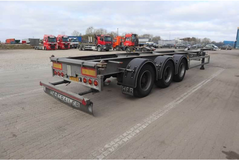 HFR Container chassis - Semi-reboque transportador de contêineres/ Caixa móvel: foto 3 HFR Container chassis - Semi-reboque transportador de contêineres/ Caixa móvel: foto 3