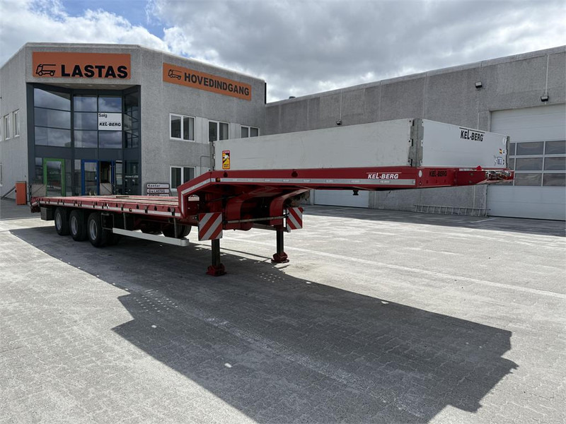 KEL-BERG Stepdeck / Tiefbettauflieger / Nedbygget - Semi-reboque plataforma/ Caixa aberta: foto 1 KEL-BERG Stepdeck / Tiefbettauflieger / Nedbygget - Semi-reboque plataforma/ Caixa aberta: foto 1