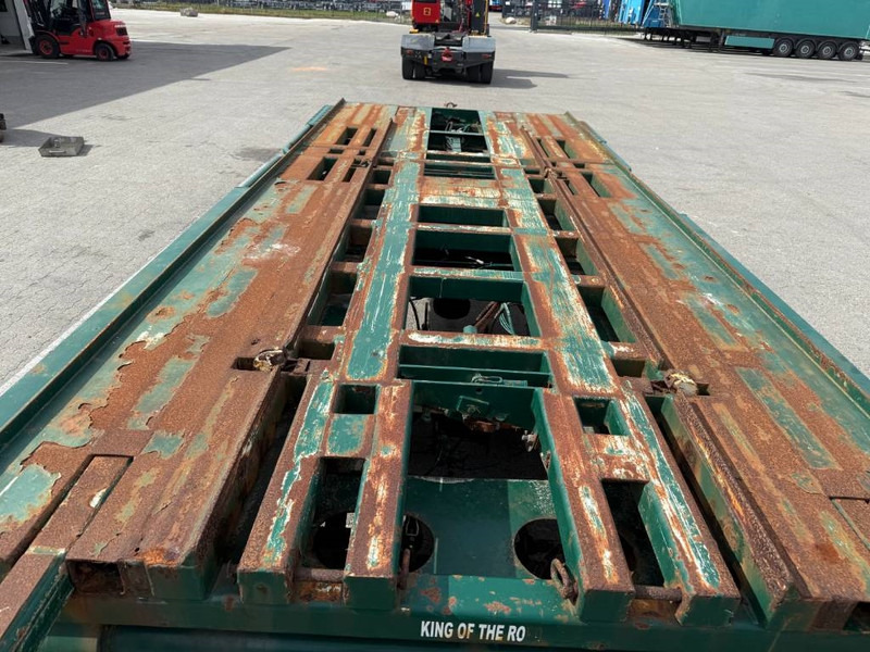Reboque transportador de contêineres/ Caixa móvel KEL-BERG Transfer trailer / Abrollanhänger / overførings: foto 17
