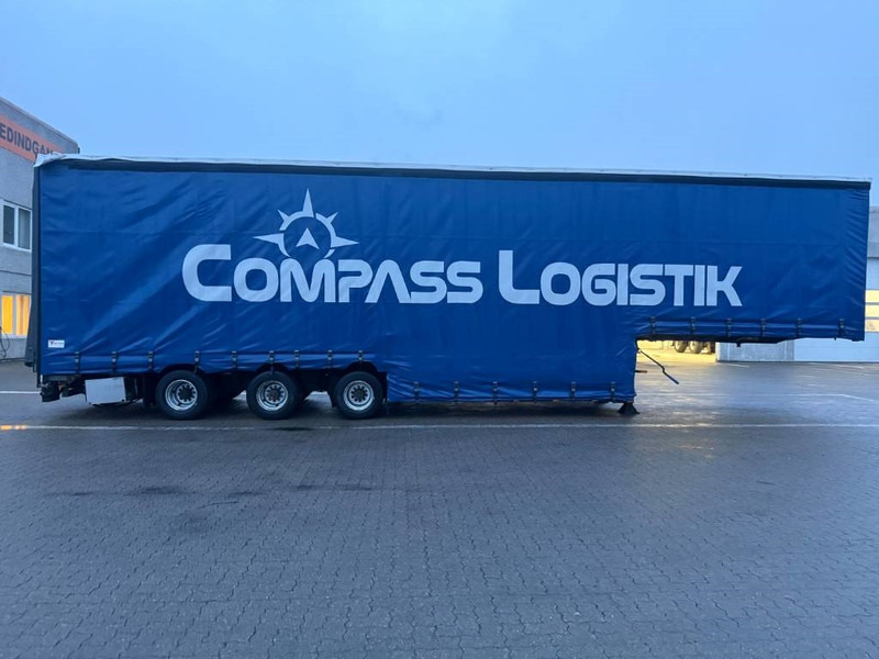 Kromhout Curtain stepdeck/Plane tiefbettauflieger/Nedbygget - Semi-reboque de lona: foto 2 Kromhout Curtain stepdeck/Plane tiefbettauflieger/Nedbygget - Semi-reboque de lona: foto 2