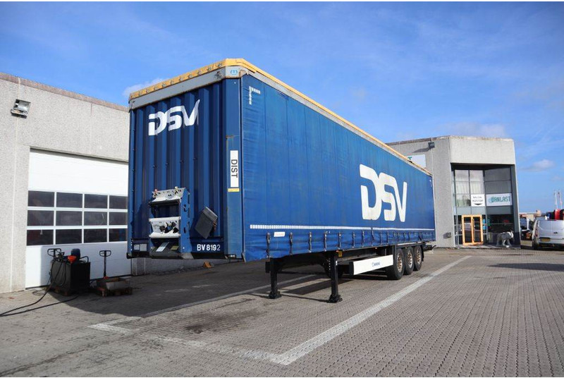 Krone 3 axle curtainside trailer - Semi-reboque de lona: foto 1 Krone 3 axle curtainside trailer - Semi-reboque de lona: foto 1