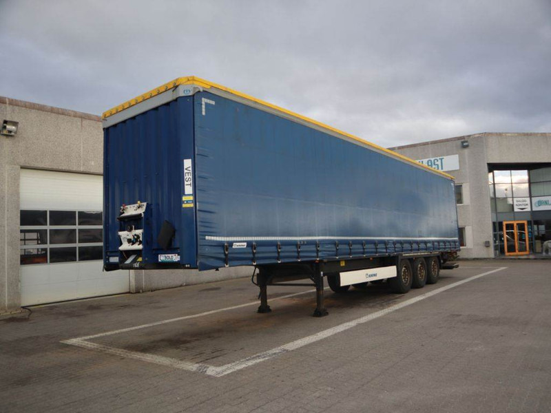 Krone 3 axle curtainside trailer - Semi-reboque de lona: foto 1 Krone 3 axle curtainside trailer - Semi-reboque de lona: foto 1