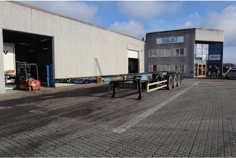 LECI 3-Axle Containerchassis - Semi-reboque transportador de contêineres/ Caixa móvel: foto 1 LECI 3-Axle Containerchassis - Semi-reboque transportador de contêineres/ Caixa móvel: foto 1