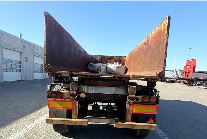 Pacton Containerchassis w. Steelbox / Stahlcontainer - Semi-reboque transportador de contêineres/ Caixa móvel: foto 4 Pacton Containerchassis w. Steelbox / Stahlcontainer - Semi-reboque transportador de contêineres/ Caixa móvel: foto 4