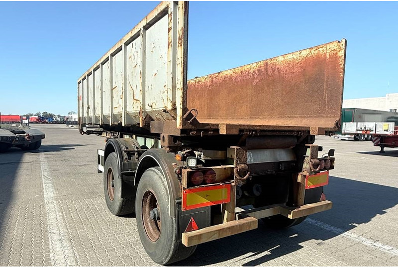 Pacton Containerchassis w. Steelbox / Stahlcontainer - Semi-reboque transportador de contêineres/ Caixa móvel: foto 5 Pacton Containerchassis w. Steelbox / Stahlcontainer - Semi-reboque transportador de contêineres/ Caixa móvel: foto 5