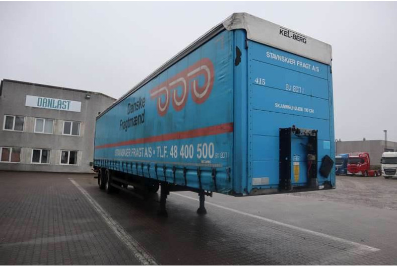 KEL-BERG 34 pl. Curtainsider/Planenauflieger/Gardintrailer - Semi-reboque: foto 2 KEL-BERG 34 pl. Curtainsider/Planenauflieger/Gardintrailer - Semi-reboque: foto 2