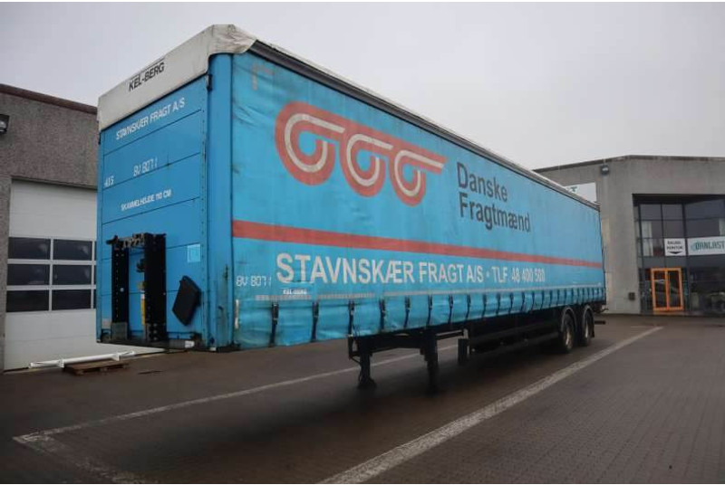 KEL-BERG 34 pl. Curtainsider/Planenauflieger/Gardintrailer - Semi-reboque: foto 1 KEL-BERG 34 pl. Curtainsider/Planenauflieger/Gardintrailer - Semi-reboque: foto 1